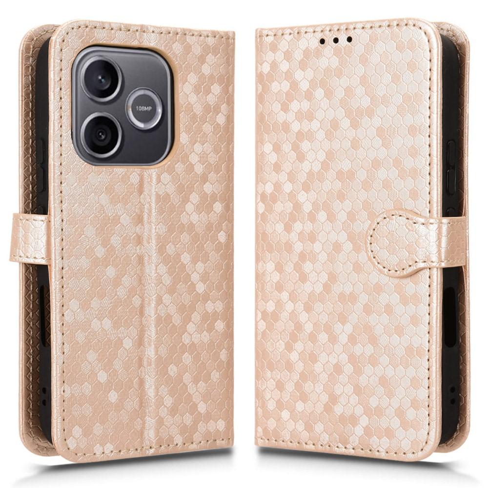 Wallet Case for 600 Lite 5G - Leather/PU, Rose Gold, With Lanyard