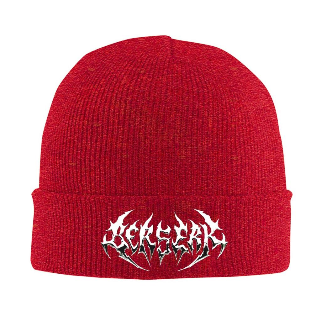 Berserks Letter Logo Warm Knitted Cap Winter Knit Bonnet Hat Skullies Beanies Hip Hop Caps for Unisex