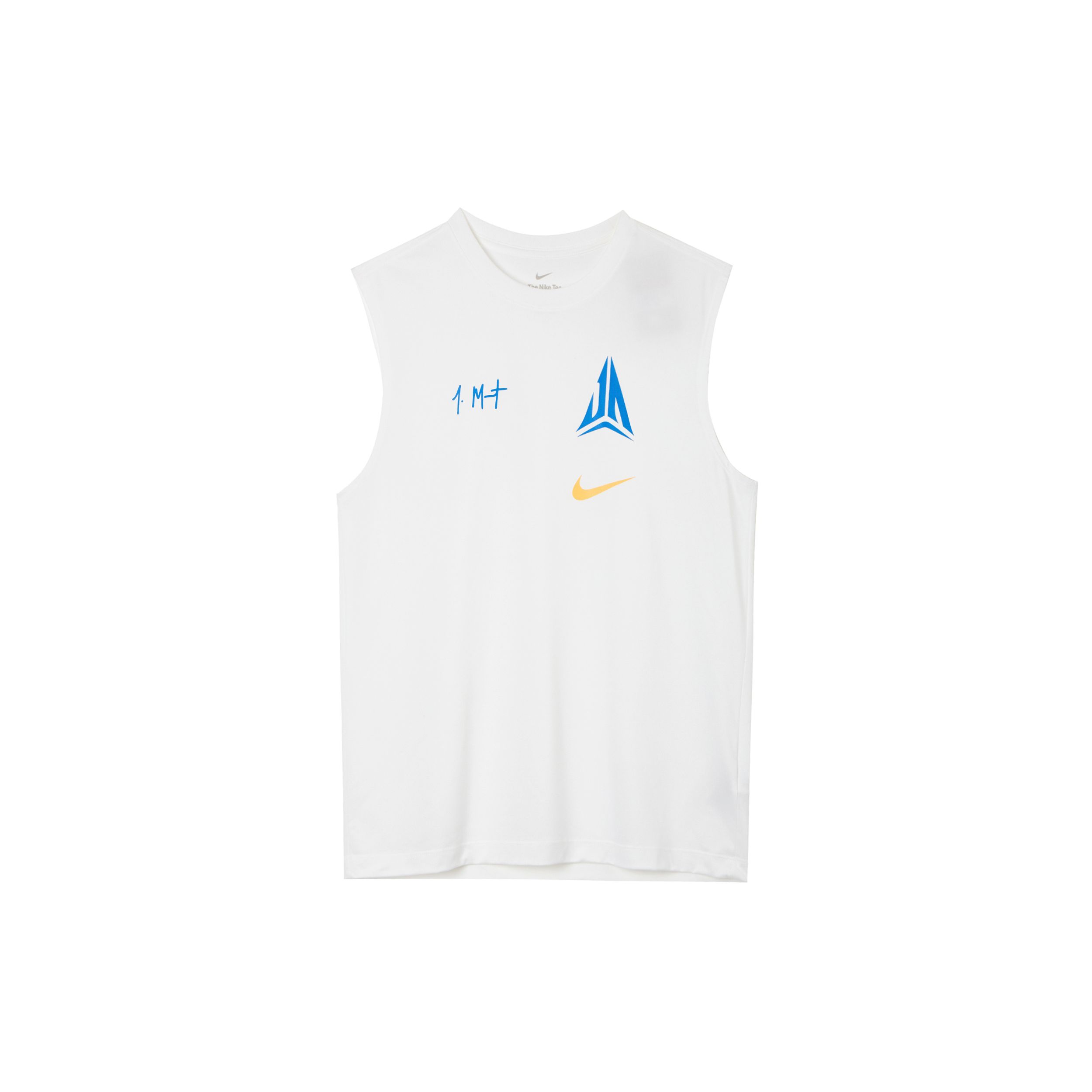 Nike Dri-Fit Comfortable Quick-Dry Sleeveless Basketball Jersey Men tops White FV8401100 L