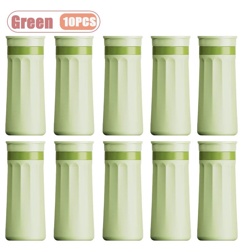 1-10PCS Fun Squeeze Ice Cup Silicone Drink Maker Push Pop Ice Tray Portable Cooling Cup for Soda Beer Outdoor Summer Sports