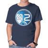 Unisex Crew Neck T-Shirt 42 The Ultimate Answer Graphic Short Sleeve Casual Tee