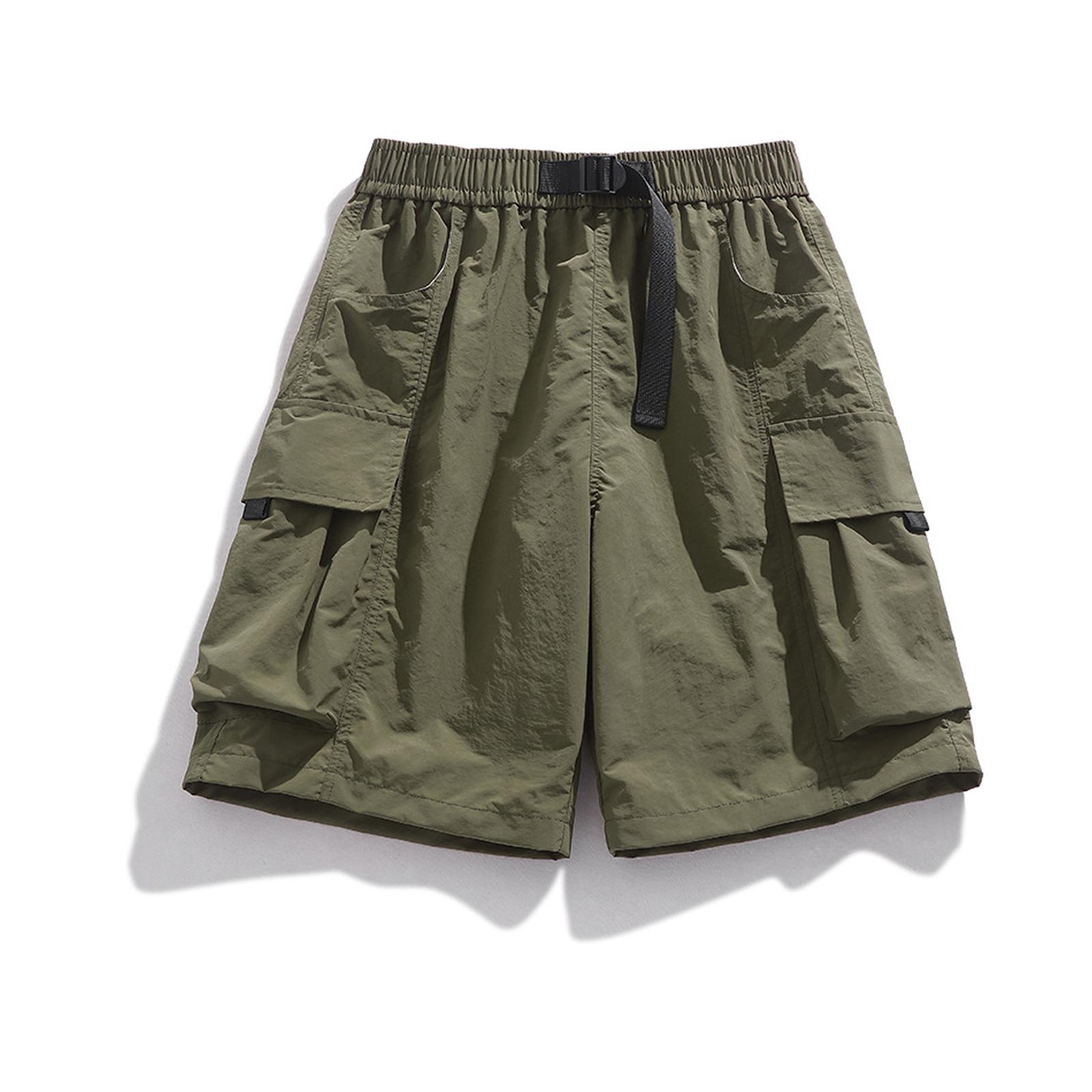 

Men s Loose-fitting Multi-pocket Cargo Shorts XL
