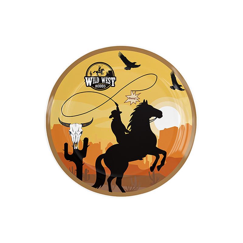 Western Cowboy Desert Theme Birthday Party Balloons & Flags