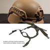 Helmet Chin Strap, Adjustable Tactical Helmet Suspension System Chin Strap, Airsoft Helmet Retention System Chin Strap Accessory for Fast MICH for Wen
