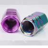 4PCS aluminum alloy car tire valve stem cap tire wheel rim valve cover dustproof and waterproof For Tesla Series car accessory