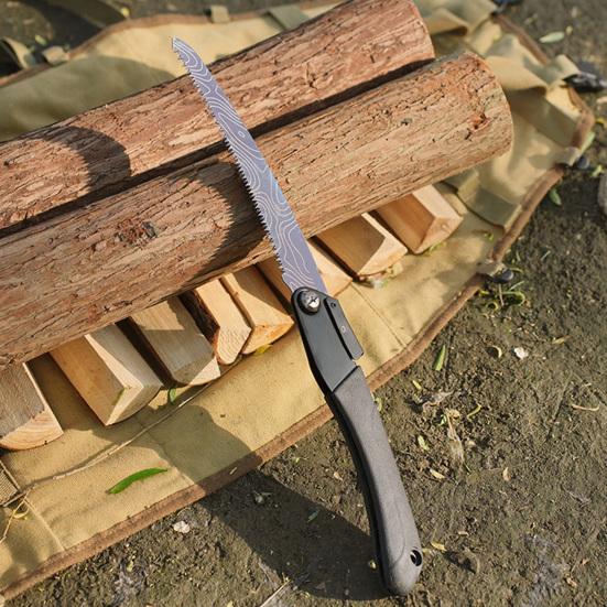 Outdoor Hand Saw Sharp Teeth Camping Backpacking Hiking Mini Folding Hacksaw Portable Woodworking Handheld Saw Wood Cutting Tools