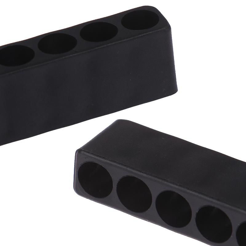 5-teiliges Set 6/10/12 Löcher Sechskantschaft-Schraubendreher-Bithalter Aufbewahrungszubehör