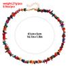 Accessories, Colored Natural Shell Geometric Clavicle Chain Necklace Women, Cold Wind Necklace
