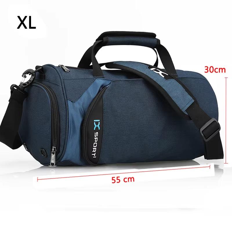 Fitness Gym Bag with Independent Shoe Compartment Dry Wet Separation Training Bag Travel Sports Handbag Work Out Swimming Bag