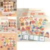 Wooden Geometric Puzzle Board For Babies And Toddlers With Cognitive And Matching Skills