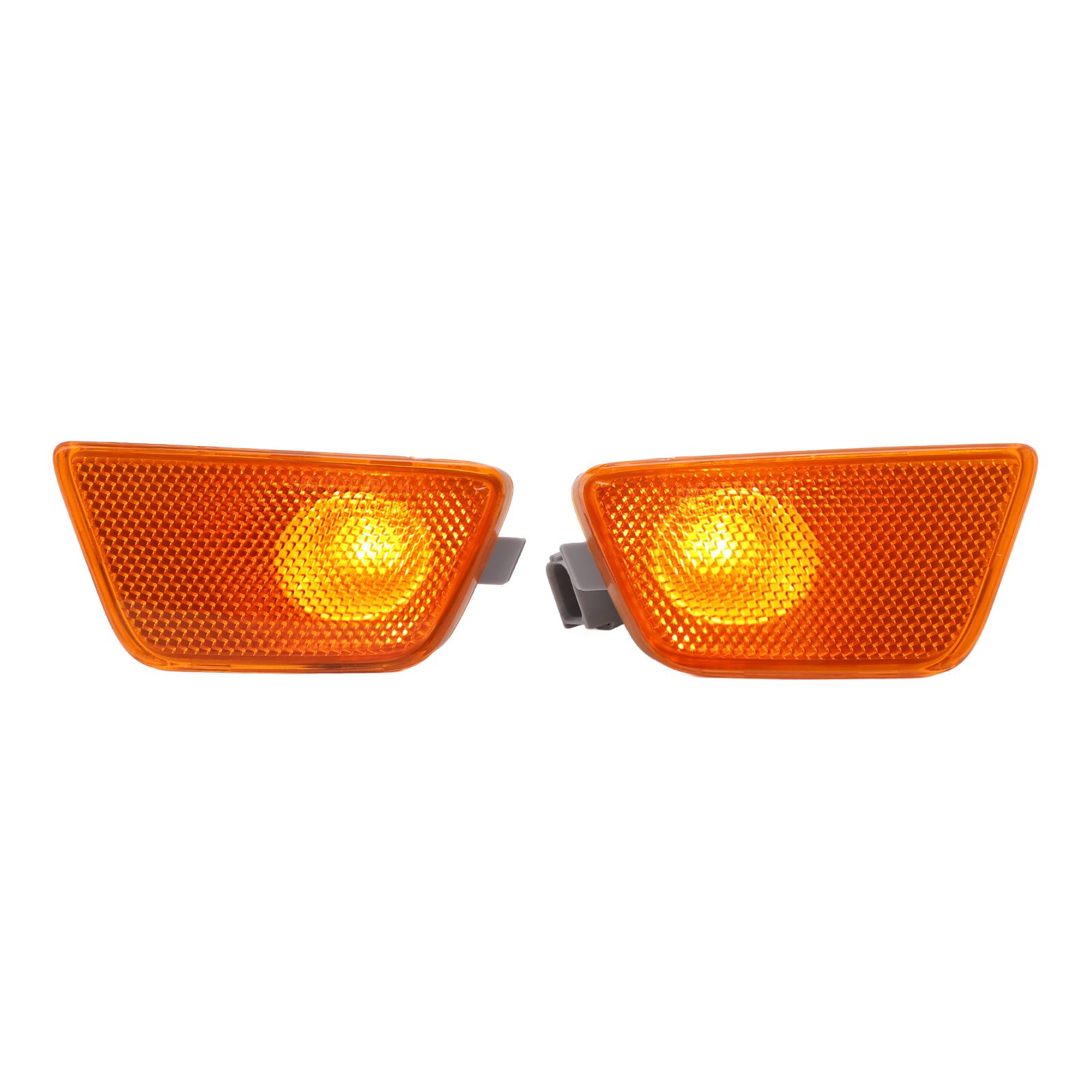 

2pcs Front Bumper Side Marker Lights 42334145 Side Parking Lamp Replacement for