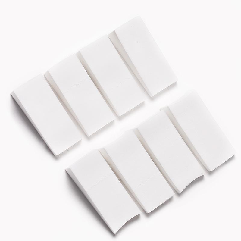 8Pcs Candy Color Soft Sponge for Gradient Effect Nail Art Manicure Tool