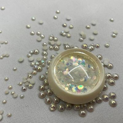 Nagelglitzer Nagelspitzendekoration Gelnagelglitzer Kristall (WFFPVRU)