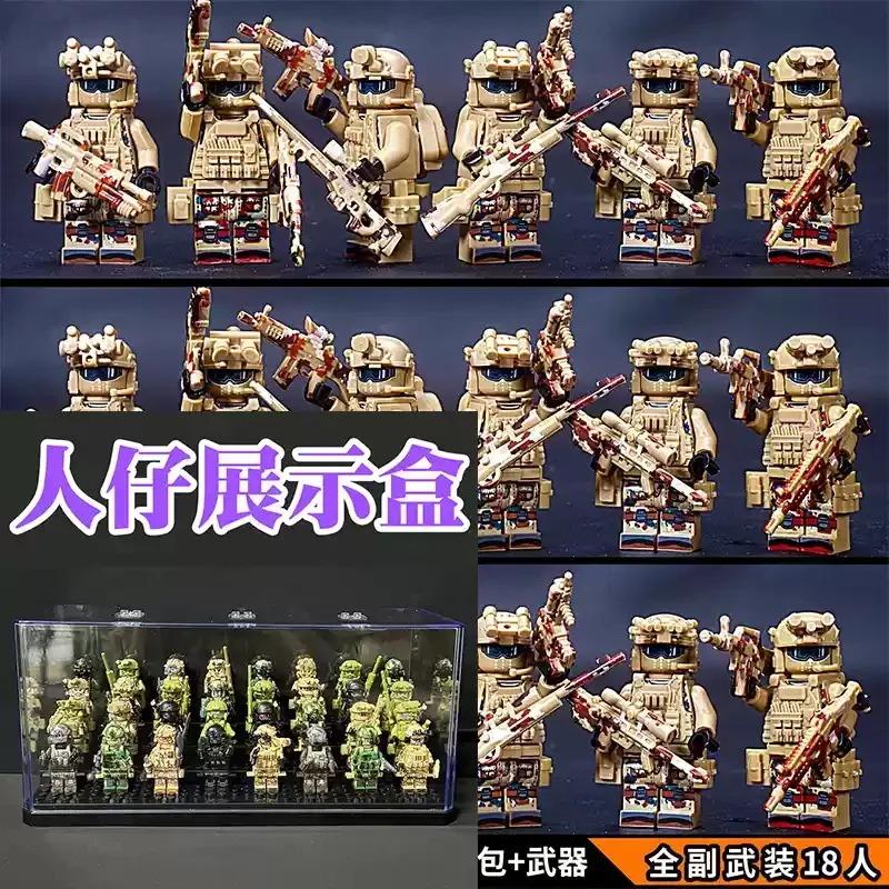 New building blocks Veyron Special Police Delta Special Forces children's toys mini humanoid doll Christmas birthday gift