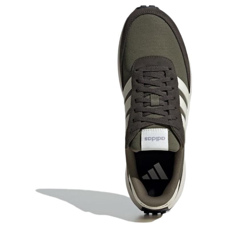 adidas RUN 70s Anti-Slip Wear-Resistant Low-Top Casual Running Shoes Men's Olive Green Sneakers ID1289