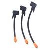 Mandrino per Gonfiaggio Pneumatici M6 con Tubo dell'Aria, Valvola Pneumatica Standard a Filettatura Fine, Adatto per Pompe dell'Aria Integrate con Filettatura M6
