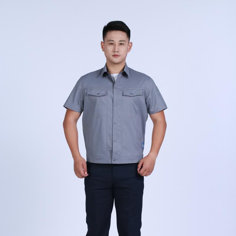 Lizhi Summer Unisex Short-Sleeve Workwear JYT68001 L