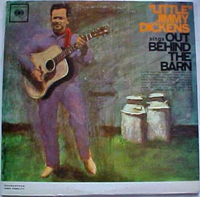 

LP Record LITTLE JIMMY DICKENS Out Behind The Barn CL1887 Columbia 1962 US CountryFolk Used