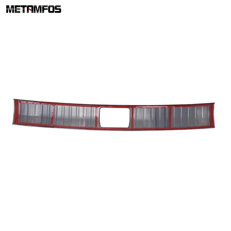 For Kia Sportage NQ5 -2024 2025 Interior Rear Trunk Bumper Foot Plate Tailgate Door Sill Scuff Guard Plate Car Accessories