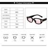 Retro Small Rectangle Women's Sunglasses  Ins Popular Vintage Beige Luxury Design Clear Sun Glasses Fashion Ladies Eyewear