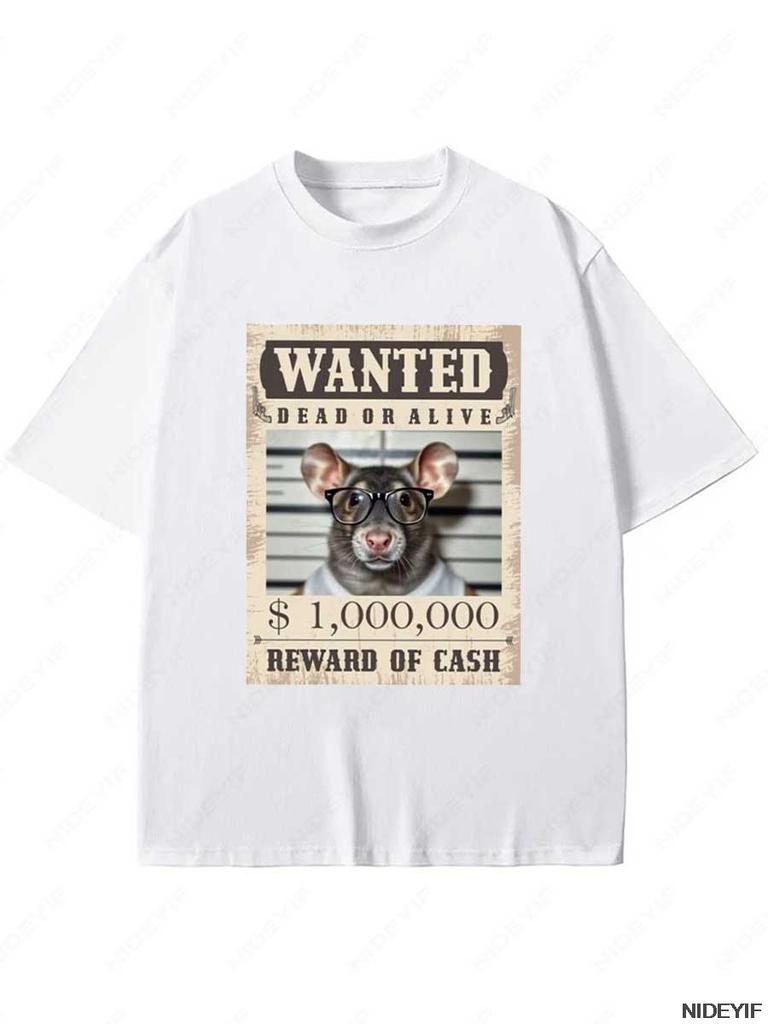 Tim Cheese Meme Men T-shirt Funny Mouse Meme Y2k Graphic T-shirt Top 100% Cotton Soft Unisex O Collar Oversized Streetwear