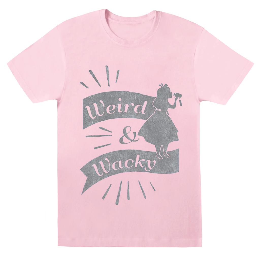 Disney Mens Alice In Wonderland Weird And Wacky T-Shirt