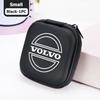 Car Portable EVA Bluetooth Earphone Cable Case Storage Bag For Volvo S60 S80 S90 C30 XC40 XC60 XC70 XC90 V40 V60 V90 T6 HL9