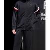 Li Ning Badminton Series Cardigan Sports Hoodie Set Men hoodies Black AWET009-1