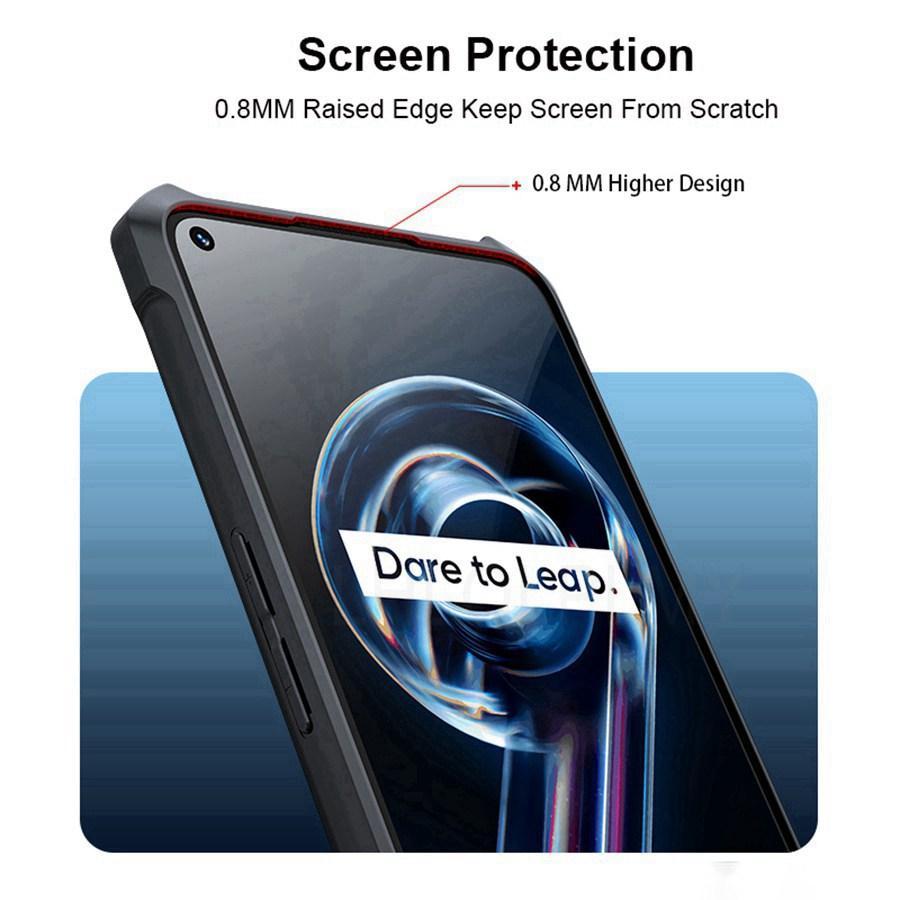 Acrylic Shockproof Armor Silicone Case For Realme 11 14 16 Pro 15 15T C85 OPPO Reno 15F 13F 14F A5 A6X A40 A54 A74 A98 A79 5G A16 A38 A18 Back Cover