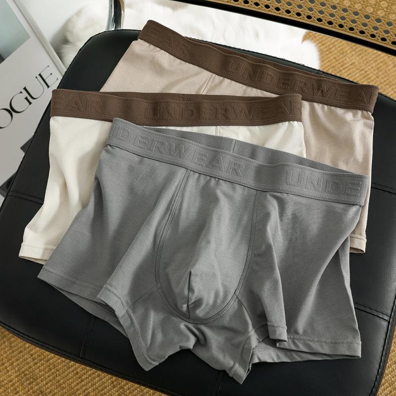 

Мужские боксеры-брифы из чистого хлопка премиум-класса, 4 штуки, спортивный стиль L 80-115 jin