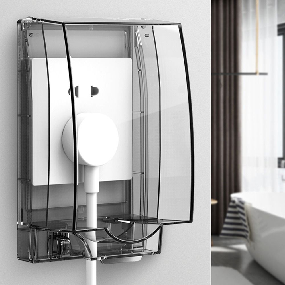 Vägguttag Vattentät Låda Elkontakt Skyddskåpa Strömbrytare Skyddskåpa Skydd Uttag