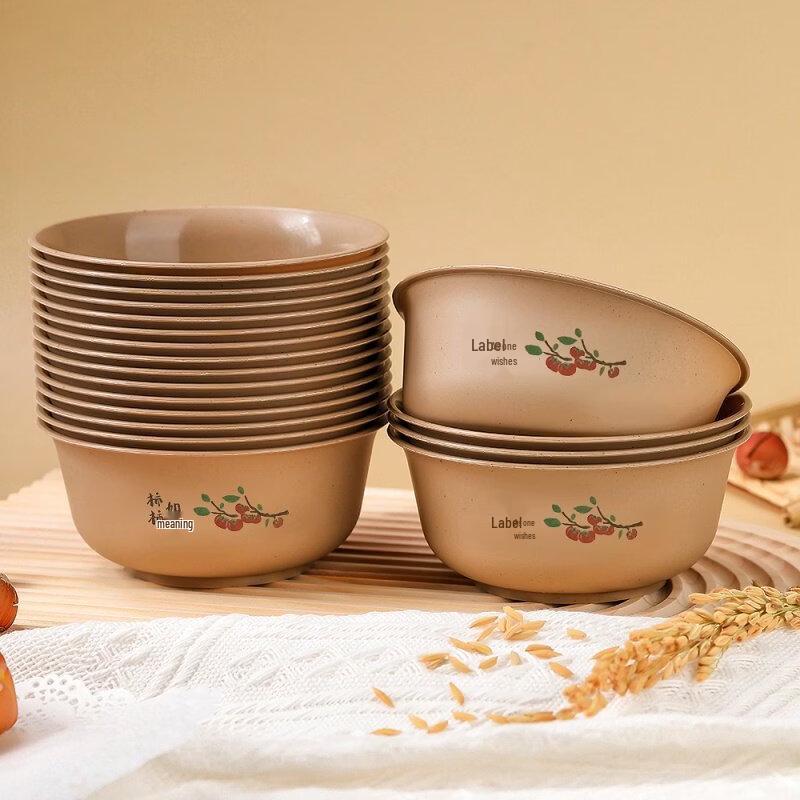 

Eco-Friendly Rice Husk Disposable Dinnerware Set