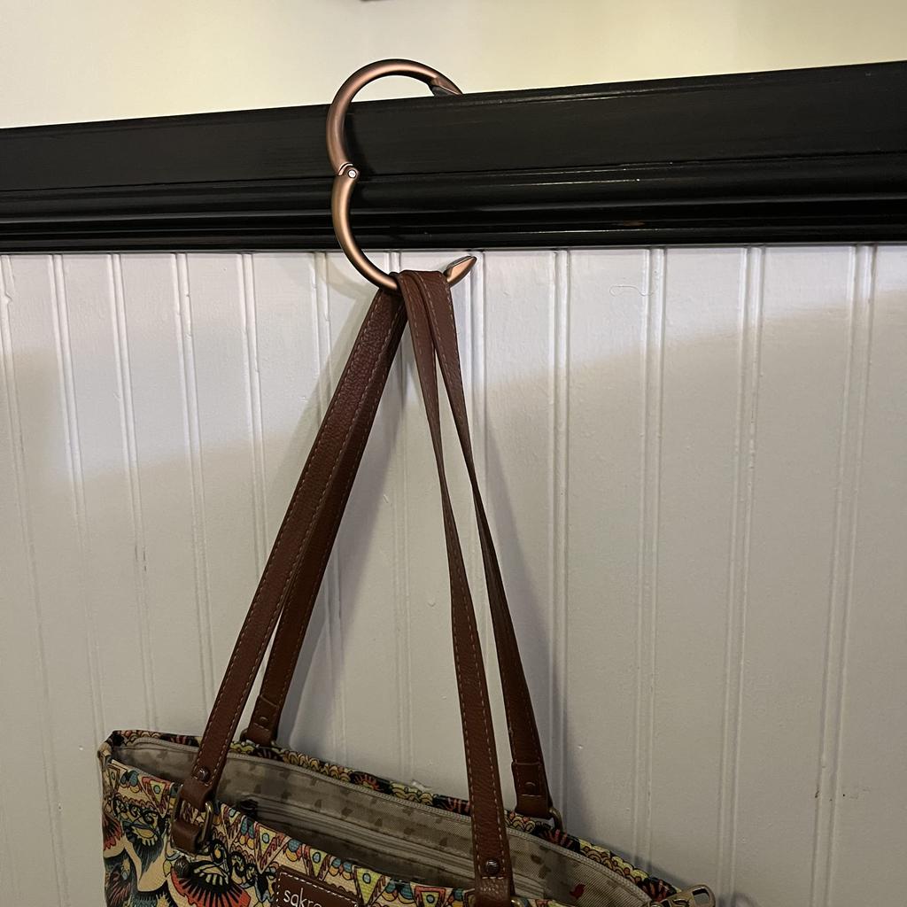 Clipa 2 Purse Hanger, Polished CopperRose Gold, 2016 [Used], Bronze