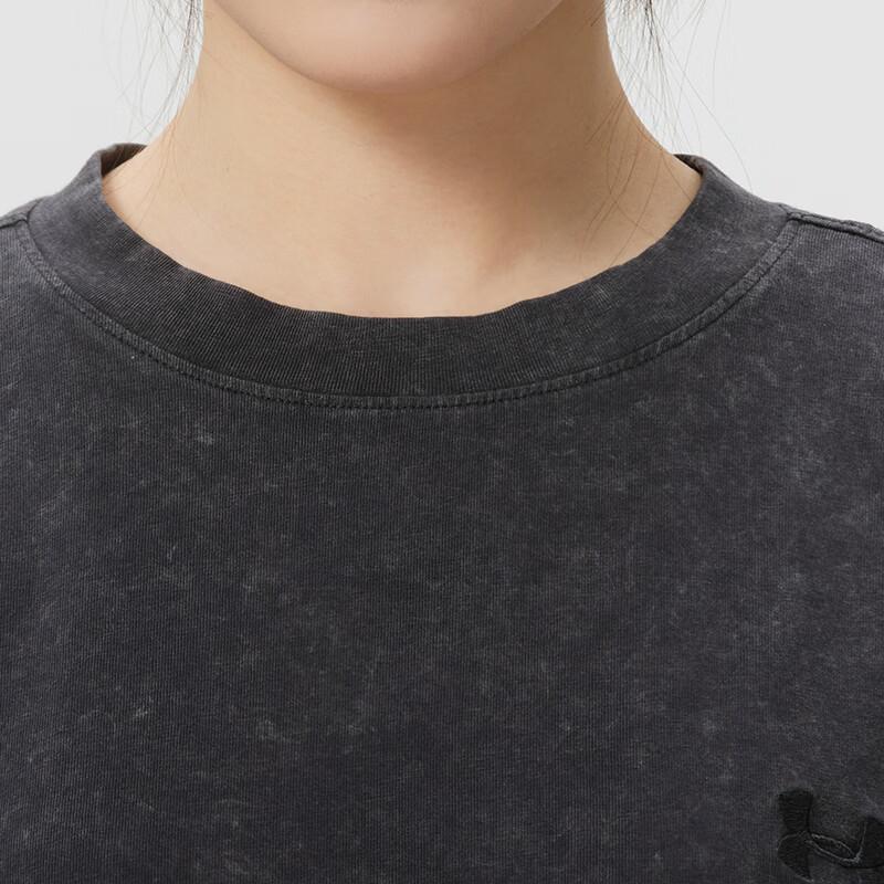 Under Armour Loose Fashionable Comfortable Breathable Casual T-Shirt Unisex Tops 6014291-001