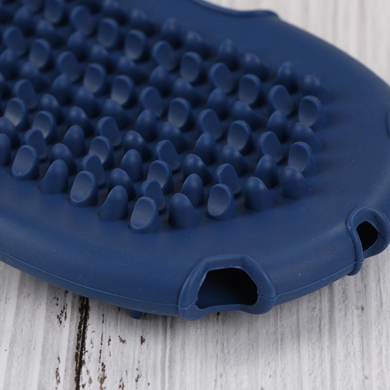1Pc Silicone Massage Scrub Gloves For Peeling Body Bath Brush Exfoliating Gloves