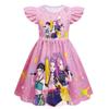 Girls Witch  Girls Flying Sleeves Children's Dress Children's A-line Skirt