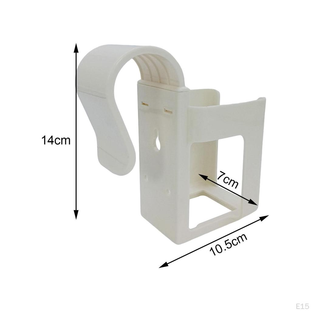 above Ground Pool Cup Holder Swim Holders Portable Container hook Storage Sturdy Poolside