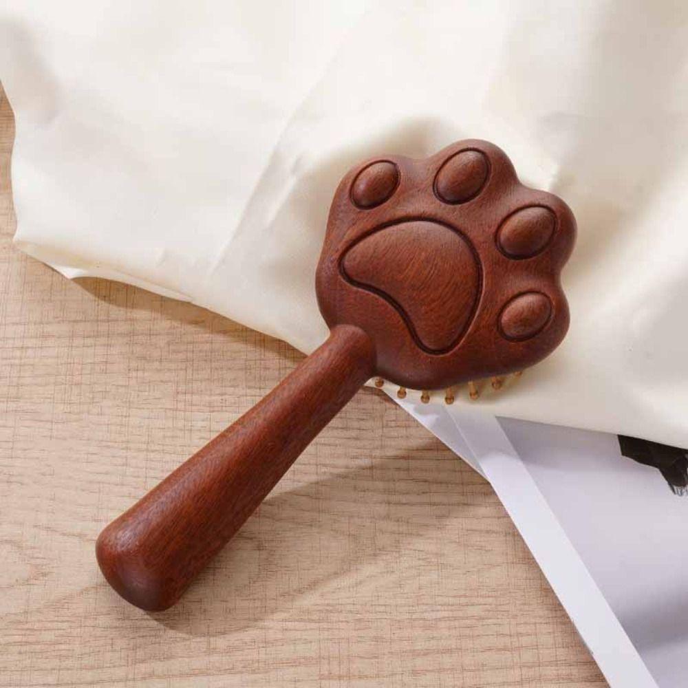 Portable Air Bag Sandalwood Comb Animal Shape Comb Brush Fashion Massage Comb Women