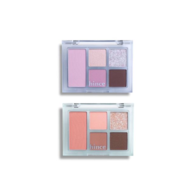 hince - All-Round Eye Palette Blue Dive Collection - 2 Types #04 Heather Blue
