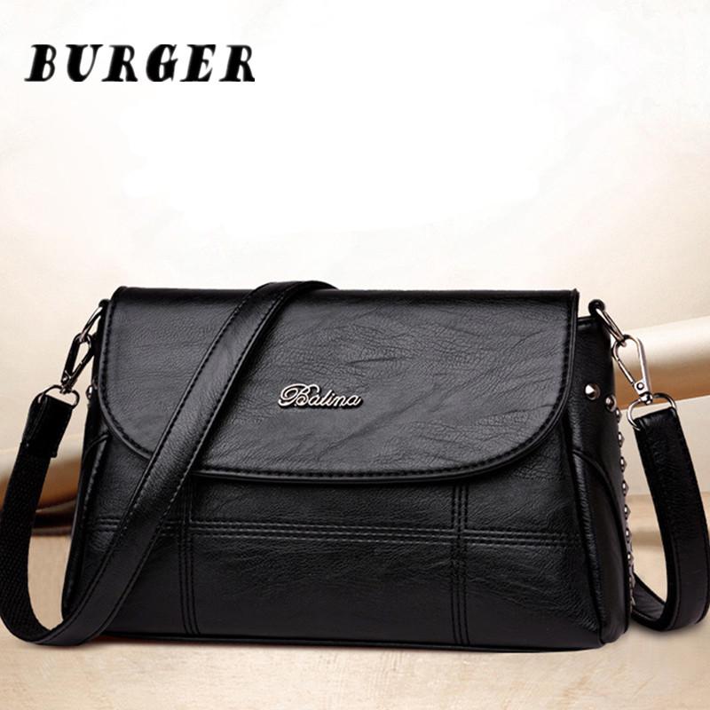 

Бургер Женщины Мода Мумия Сумка Сумка Плечо Сумка Мессенджер Дикая сумочка