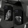 Lion Pattern Phone Cases For iPhone 17 16 15 14 13 12 11 Pro Max Plus Luxury Camera Protection Plastic
