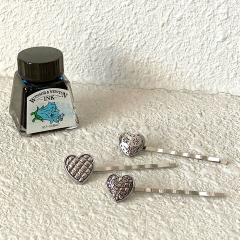 

Любимое Существительное Винтажное Сердце_Серебро Silver