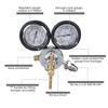 Motorcycle Powersports Nitrogen Shock Fill Tool With 600 PSI Nitrogen Regulator BS No 3 5/8" BSP RH INT For Yamaha KTM Honda ATV