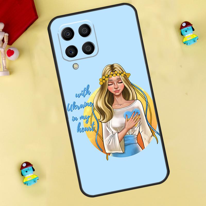 Ukraine Ukrainian Girl Case For Samsung Galaxy M31 M21 M35 M12 M13 M14 M15 M06 M16 M36 M56 M53 M32 M52 M55 M34 M54