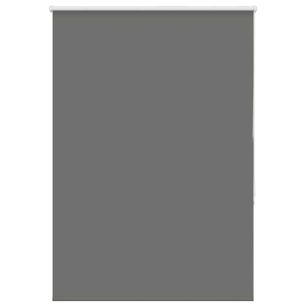Roleta Zaciemniająca Szara 95X150 Cm Szerokość Tkaniny 90,7 Cm