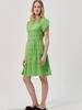 Sorry, Too Much Love Eyelet Lace Summer Dress_Green
