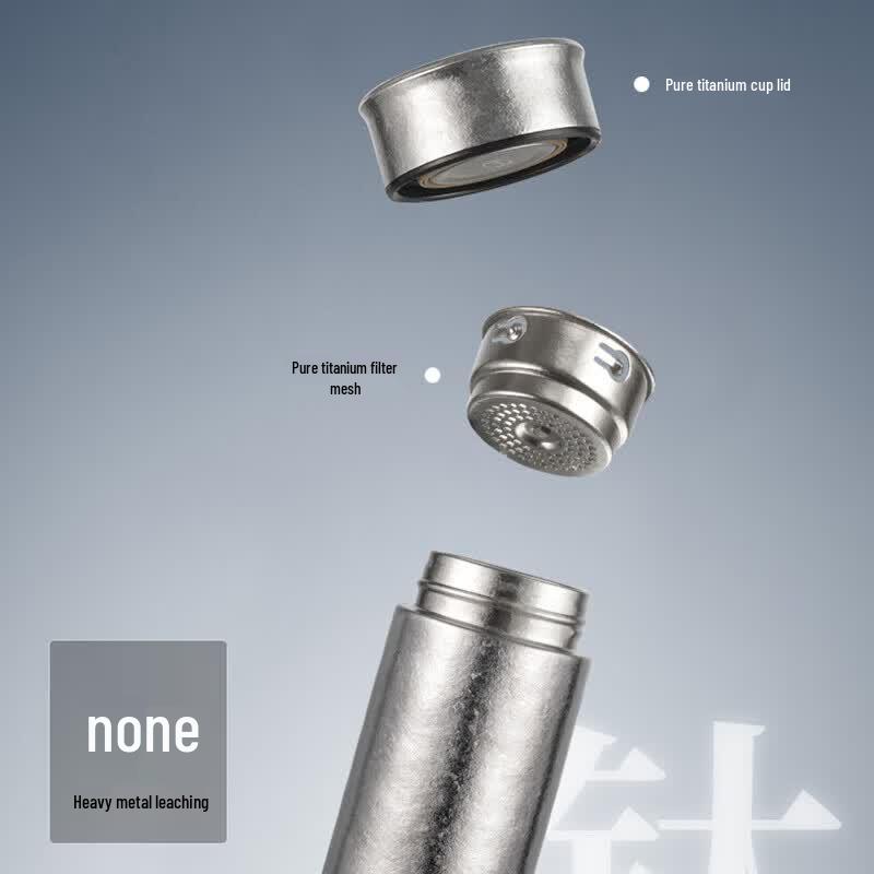 ASD Titanium Vacuum Insulated Water Bottle 420ml