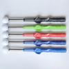 Golf Grip Swing Training Aid with Click Feedback Retractable Club Tempo Trainer for Warm-Up Indoor Practice Telescopic Short Club for Right Left