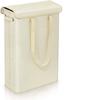 "Foldable 45L Narrow Laundry Basket for Bedroom Storage"