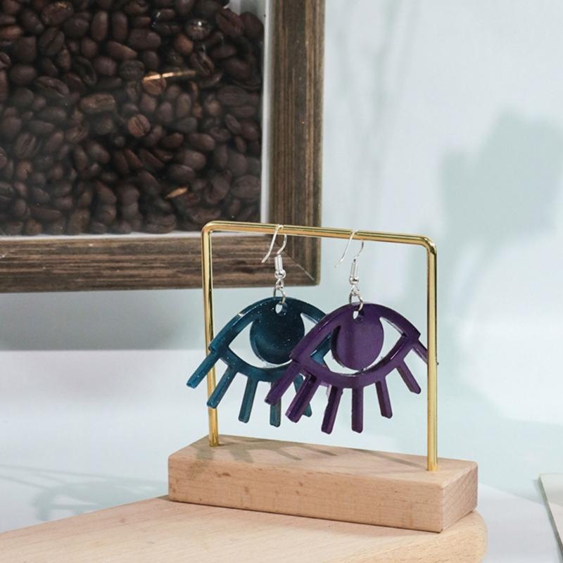 DIY Adhesive Resin Mold Jewelry Tray Silicone Mold Storage and Decoration Tools Big Eye Shaped Mould for Home Decoration